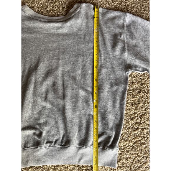 Abercrombie & Fitch New York Heather Gray Large Thin Crewneck Sweatshirt - Picture 6 of 7